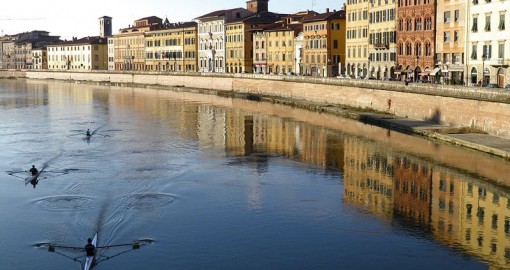 LUNGARNI - LE TANTE BELLEZZE di PISA.....